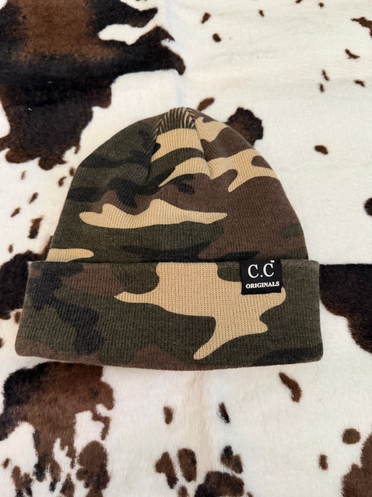 Camo Beanie  Green Camo